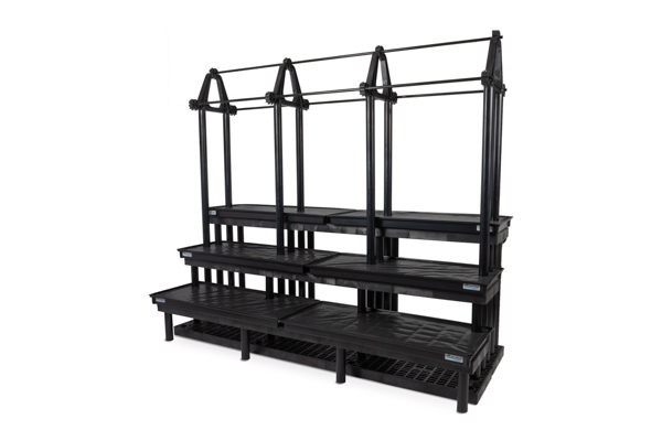 96-inch Three Step Single Sided Plant Hanger Waterbed