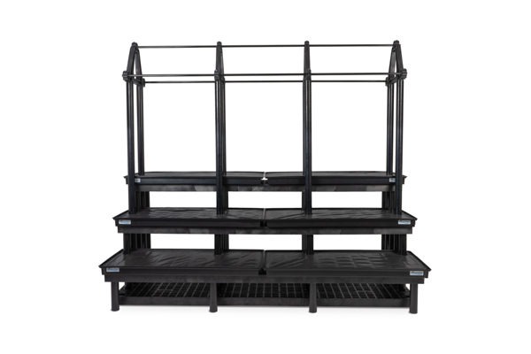 96-inch Three Step Single Sided Plant Hanger Waterbed