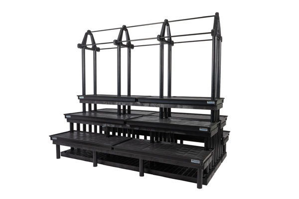 96-inch Five Step Plant Hanger WaterBed™ Pyramid